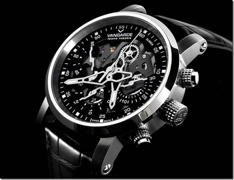 Black And Silver Watch